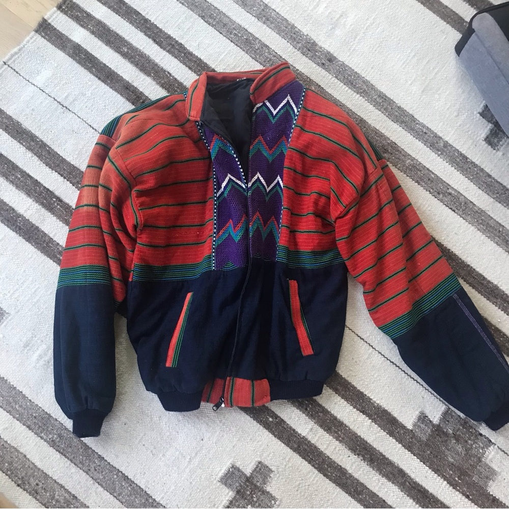 Vintage Guatemalan jacket, 100% cotton